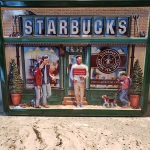 Starbucks vintage collectable tin.